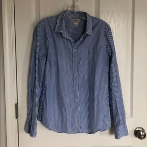 J. Crew Striped Button Up Shirt
